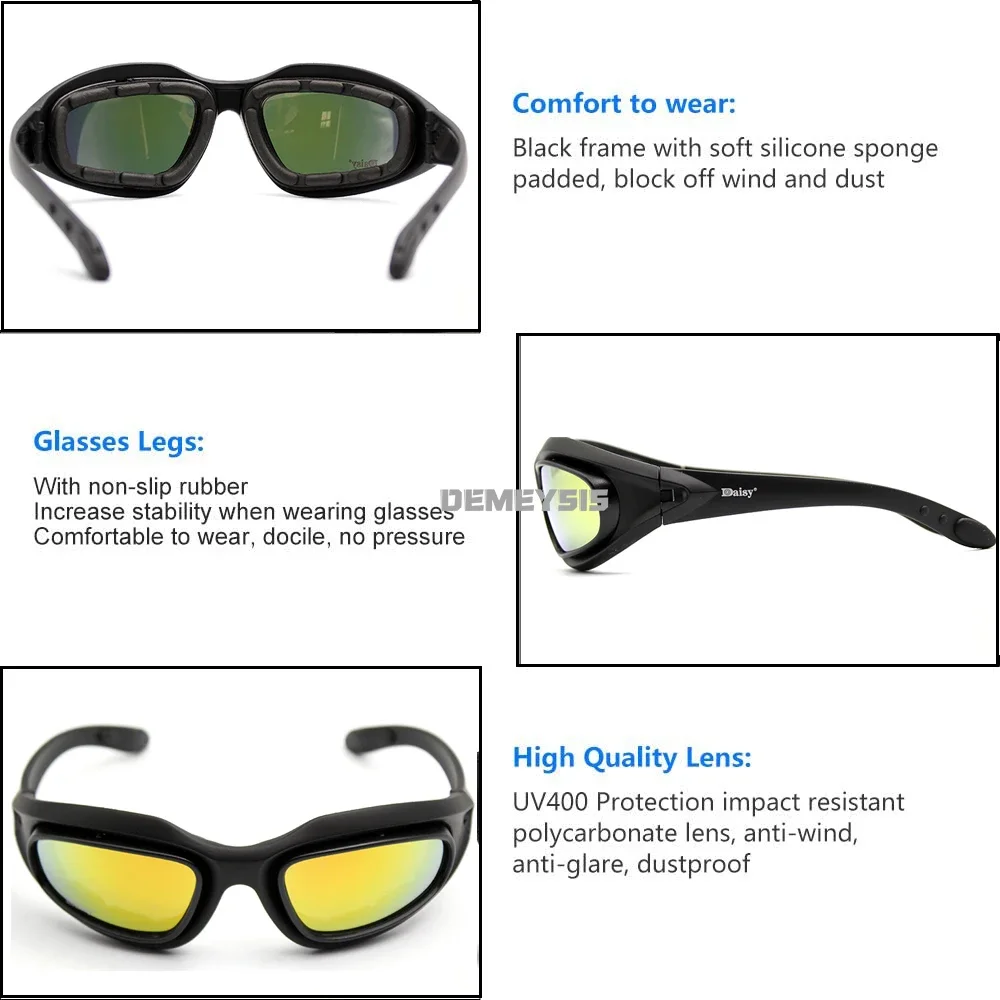 Polarized Tactical Sunglasses 4