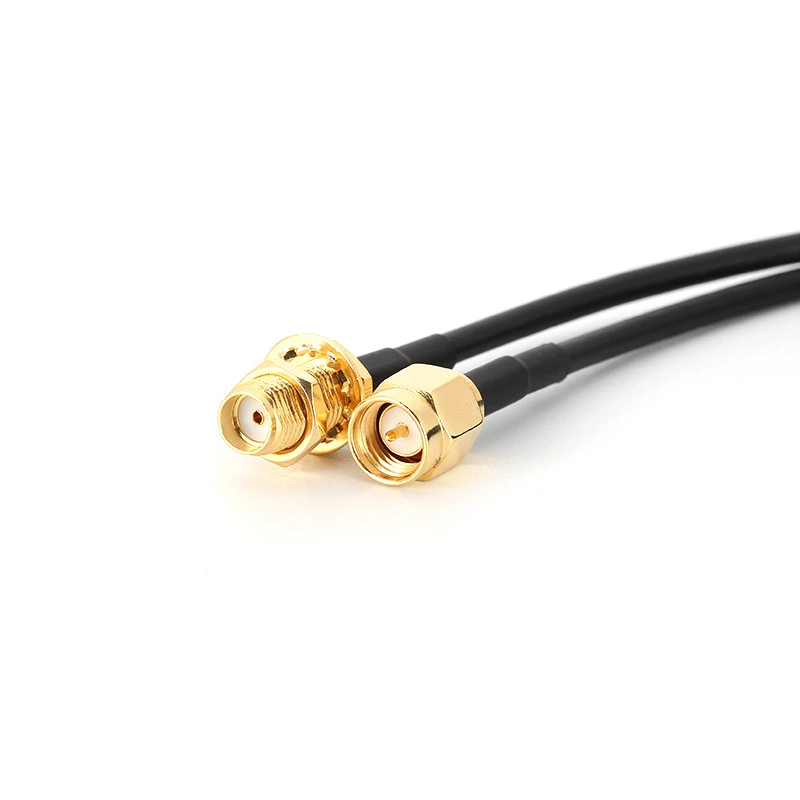 Plug Rj 45 RG 316 Mit RP SMA Stecker Auf SMA Buchse, 30cm Convertitore Di Ruggine