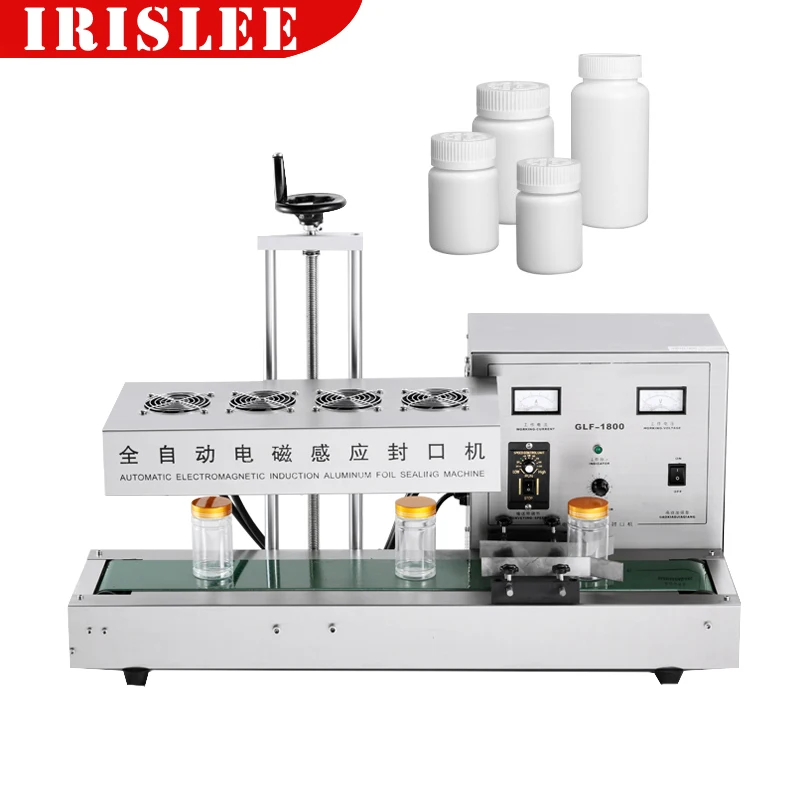 

Automatic Continuous Plastic Skincare Bottle Heat Sealing Electromagnetic Induction Aluminum Foil Sealing Machine