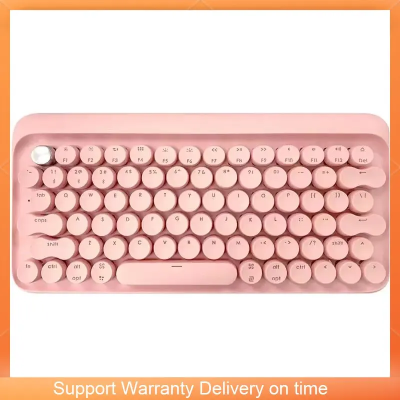 

Xiaomi LOFREE Dot cherry blossom bluetooth keyboard office and home use wireless mechanical blue axis Valentine's day gift
