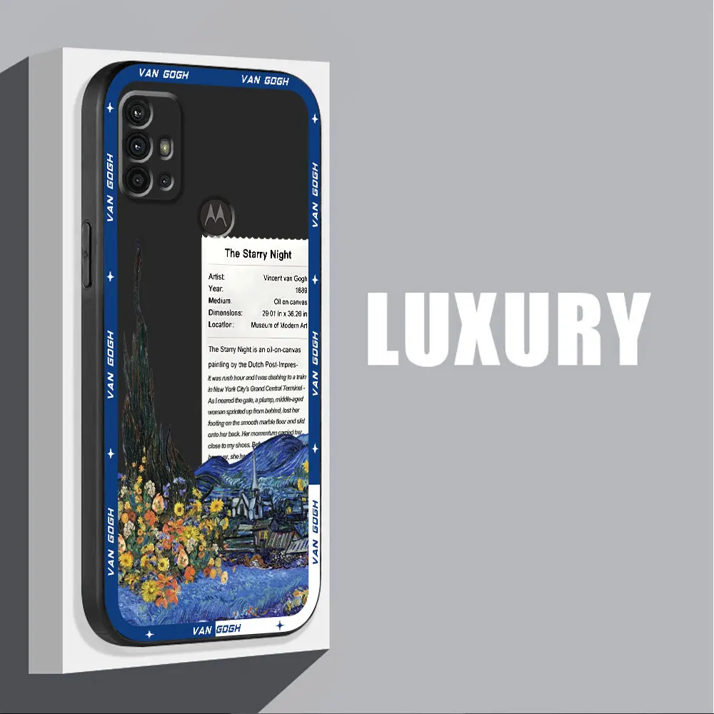 Van Gogh Sunflowers & Starry Night Art Phone Case Cover