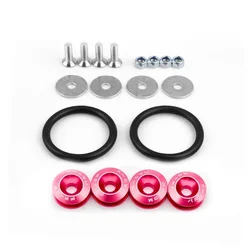 JDM Quick Release Fasteners for Bumpers and Trunk Lids (Pink)