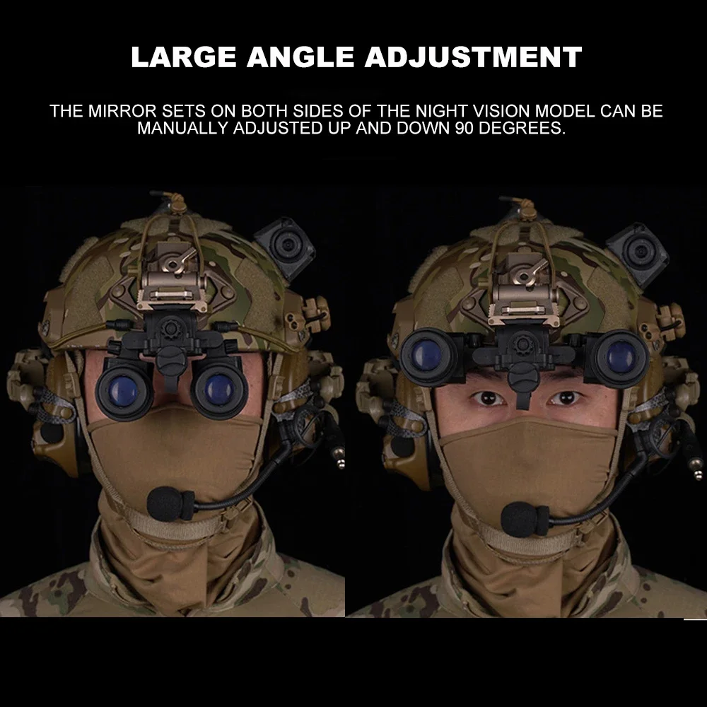 FMA Tactical Helmet NVG AN-PVS31 Dummy Model w/Light