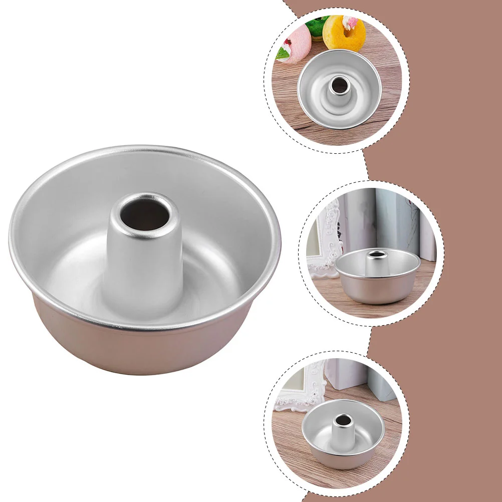 Pan Cake Donut Baking Mold Doughnut Molds Making Tin Diymould Muffin Tube Tray Pans Maker Ring Stainless Chiffon Steel Bread baking supplies