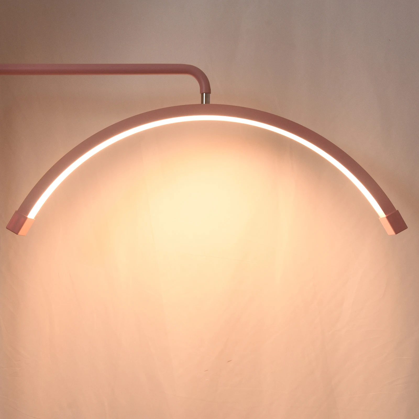 FOSOTO Overseas Warehouse LED Video Light Half-moon U-Shaped Ring Light For Tattoo Beauty Salon Eyelash Fill Lamp 5