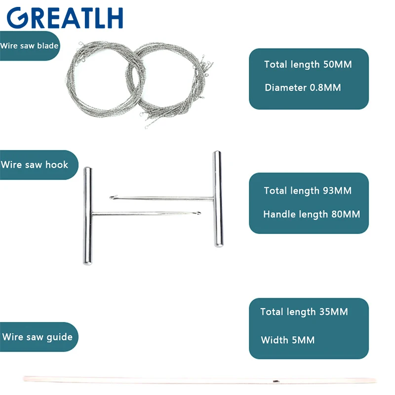 Wire Saw Handles Medical Wire Saw Blade Guide Neurosurgery Craniotomy Line Hook Orthopedic Instruments orthopedic instruments