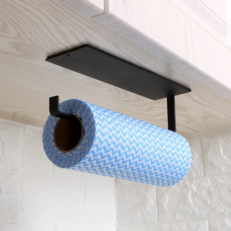 Paper Towel Roll Holder Accessory Wall Hanging Kitchen Accessories