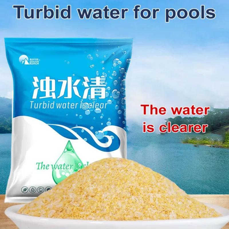 Turbid Water and Clear Fish Pond Purifier Fish Pond Purification Water Quality Clarifying Agent Muddy and Mixed Quality Clarifying