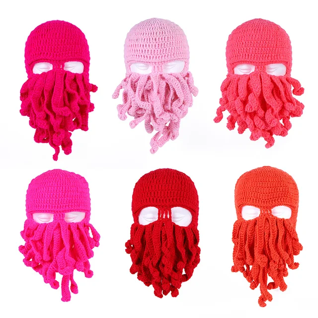 Funny Octopus Balaclava Hats 4