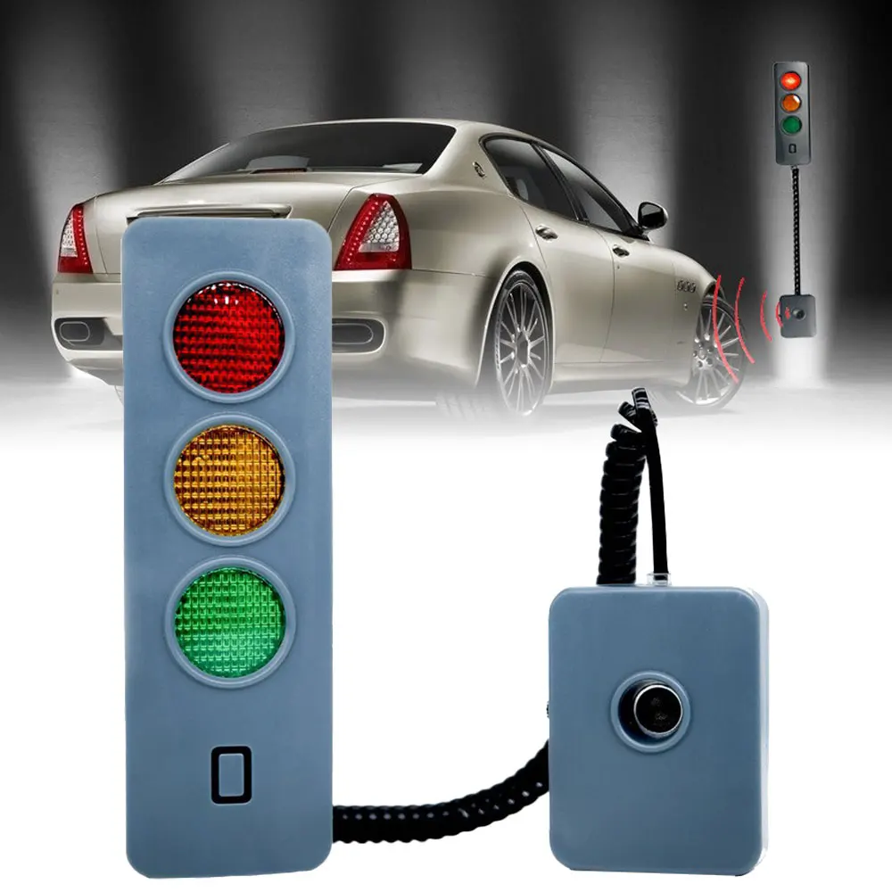 Garage Safe Light Auto Parking System Distance Stop Aid Car Guide