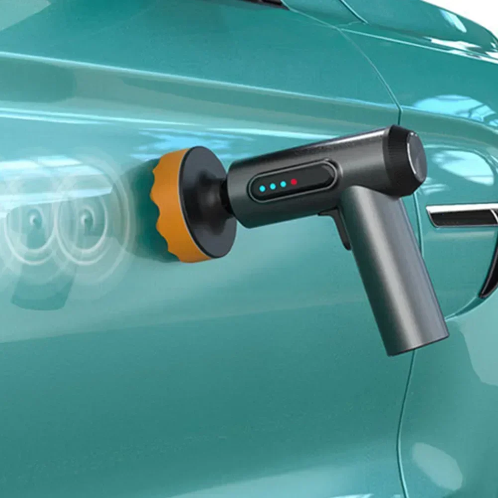 2000rpm Cordless Car Polisher Wireless Car Polishing Machine Electric Polishing Wax Tool 4000mAh Auto Polish Waxing Machine