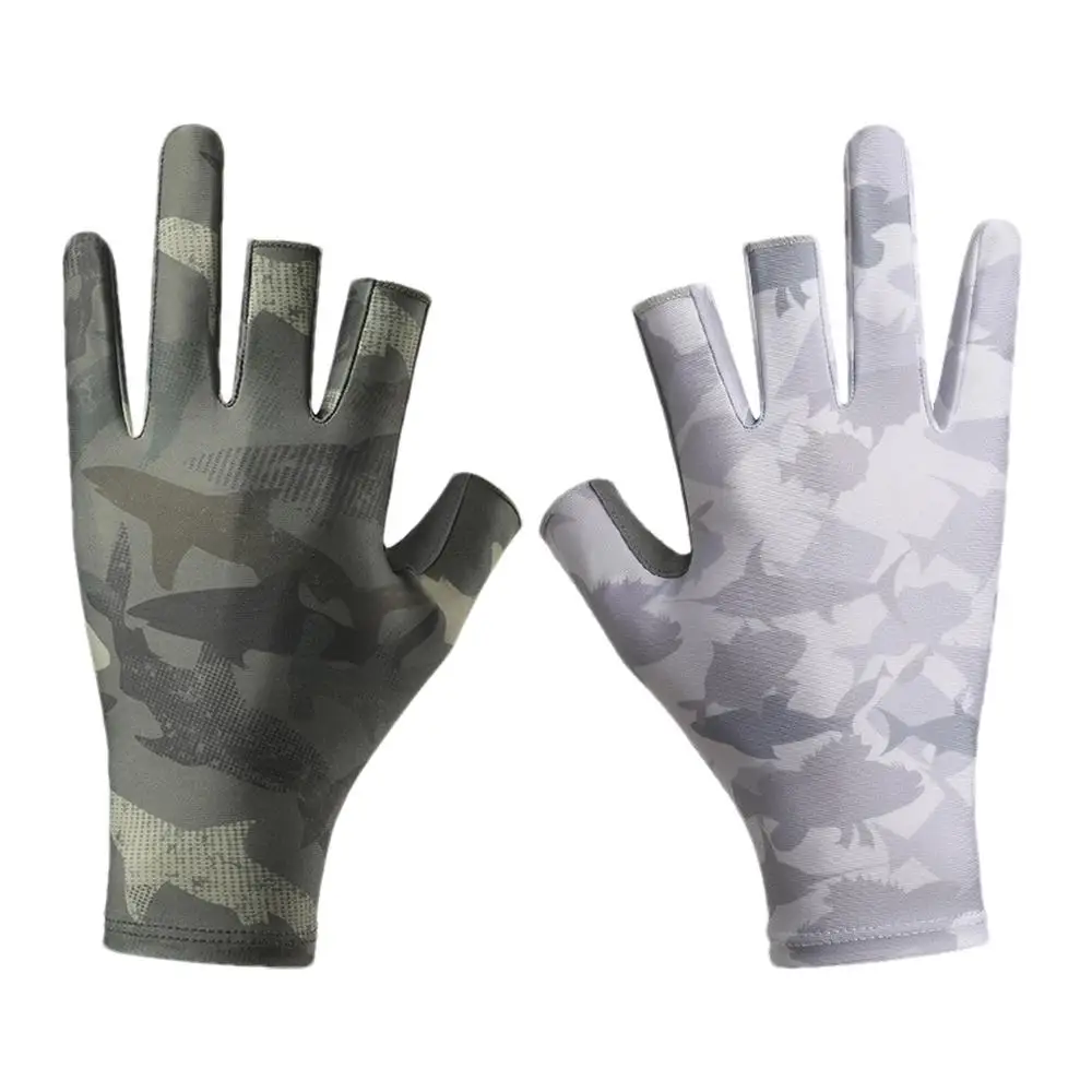 Description Picture 2 of itemUV Gloves For Kayaking UPF50 Wear-Resistant Fishing Gloves Breathable Comfort Anti-Slip Grip For Rowing And Fishing