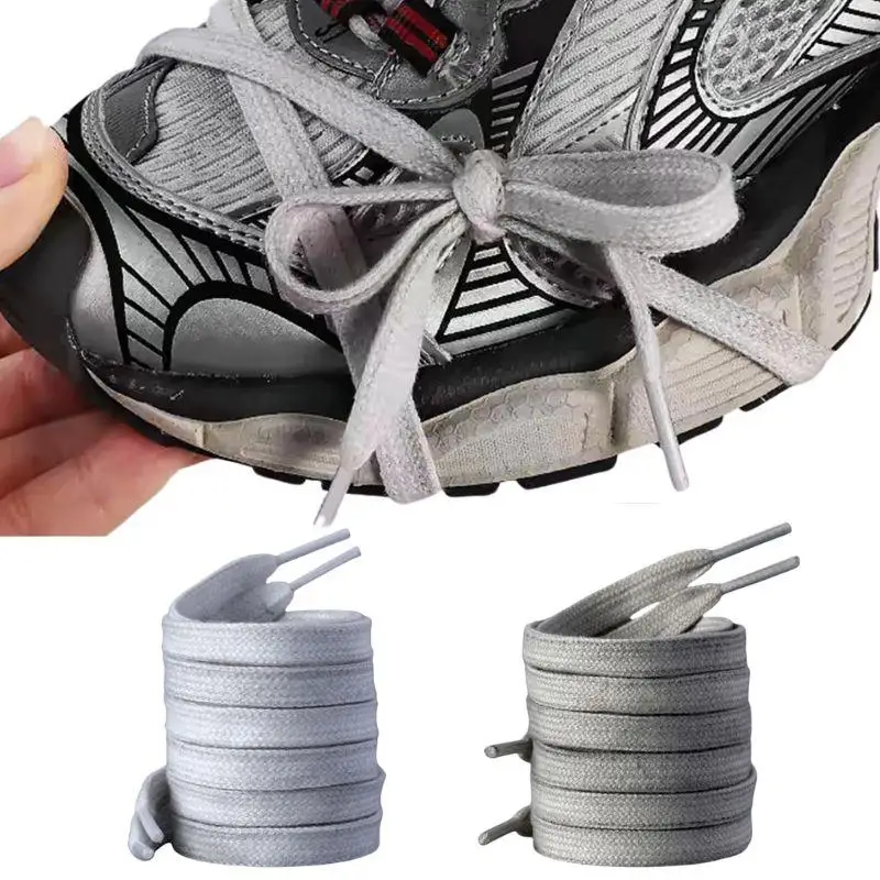 Dirty Shoe Shoelace 1Pair 100cm Length Rope Toe-strip shoe laces shoelaces without ties Sneaker Training Shoes Laces