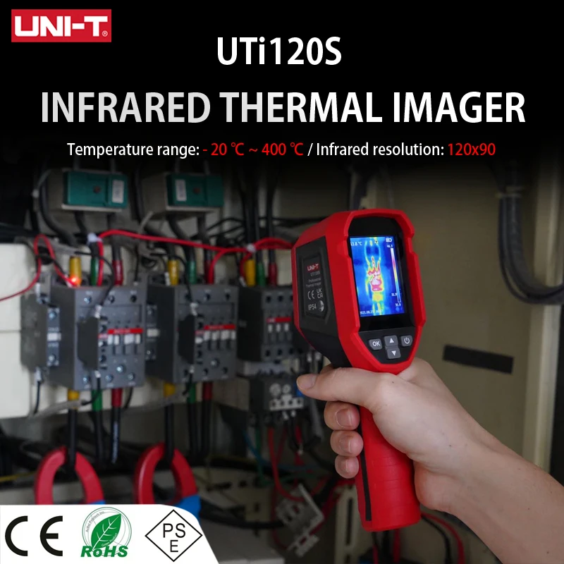 サーモグラフィーカメラ　UTi120S UNI-T UTi120S Industrial Infrared Thermal Imager Temperature
