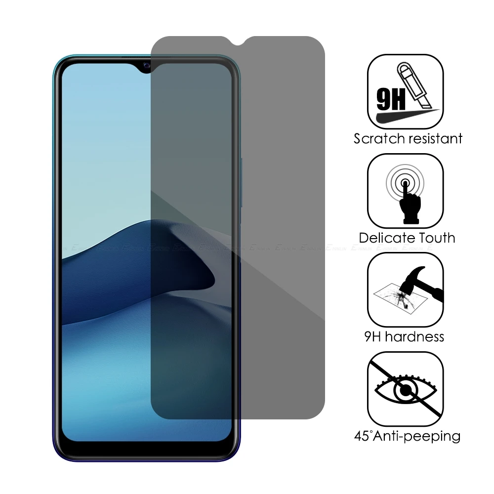 Premium Privacy Screen Protector for VIVO - Anti Spy Tempered Glass Film