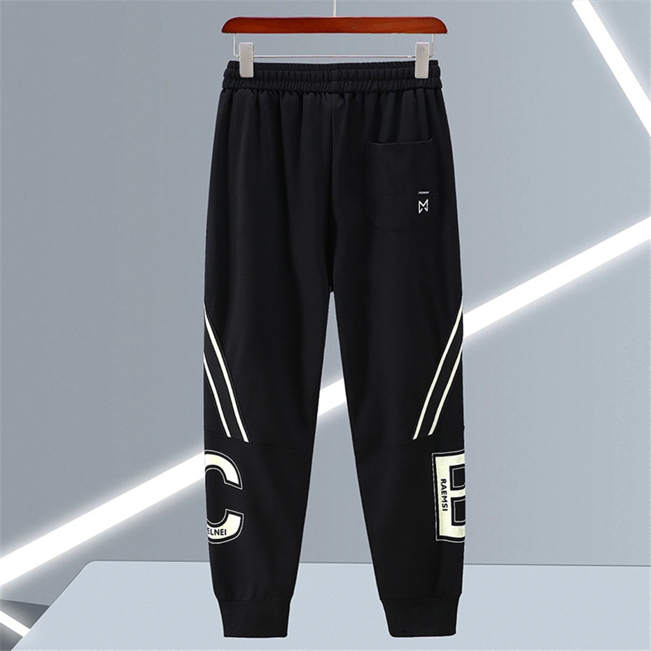 Jogger Men Plus Size 10XL Track Pants Fashion Casual Elastic Waist Pants Male Trousers Big Size 10XL 2