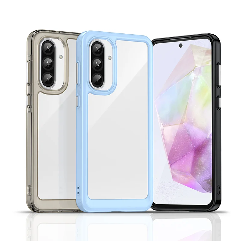 Vibrant Transparent TPU Protective Case - Clear and Colorful Cover