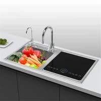 Dishwasher Household Smart Fully Automatic Kitchen Dishwasher Sink Drying High Temperature Washing Factory Sink 2