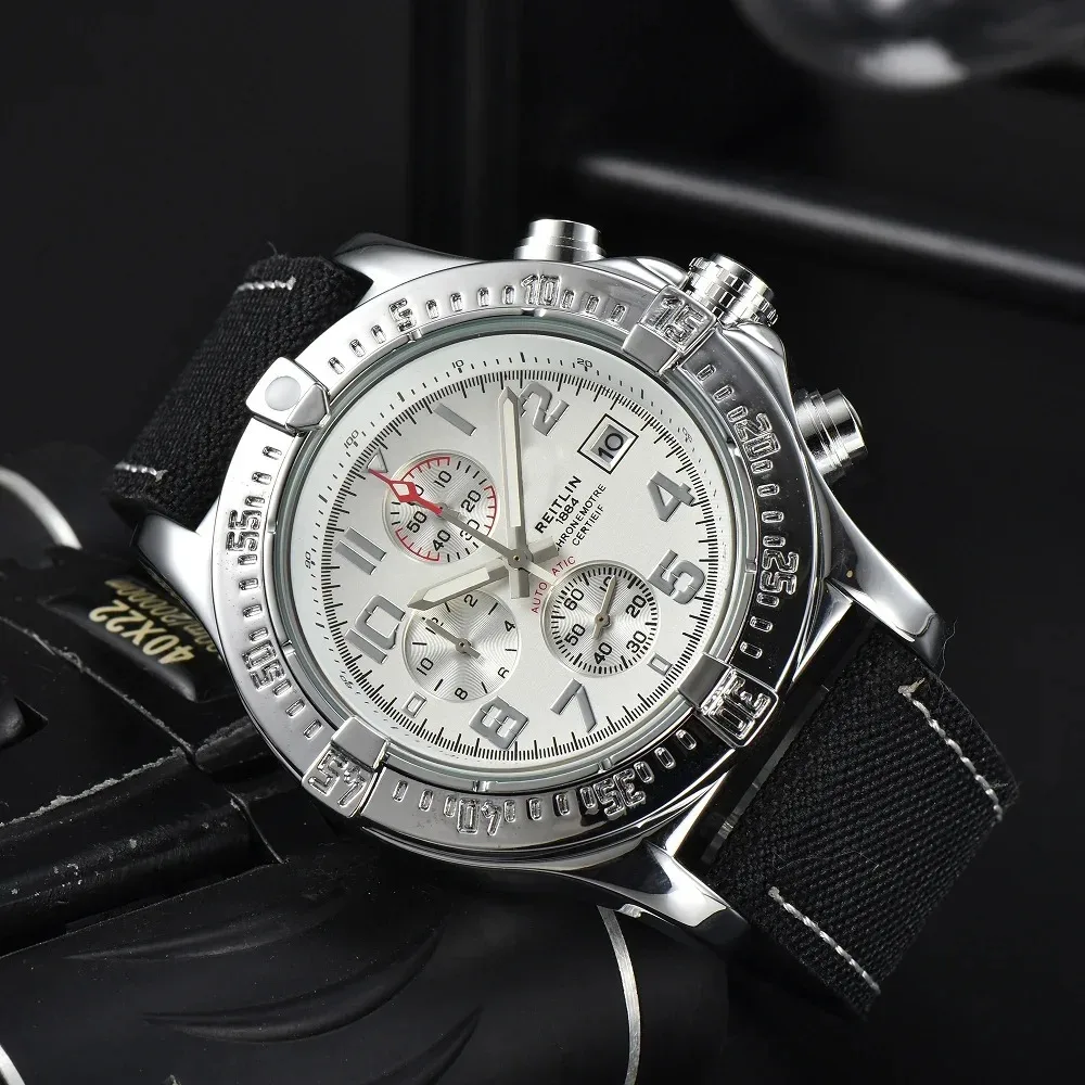 Super Recommend Luxury Watches For Men Quartz Movement Best Sport Design Chronograph Automatic Date Daily Waterproof AAA+ Clocks