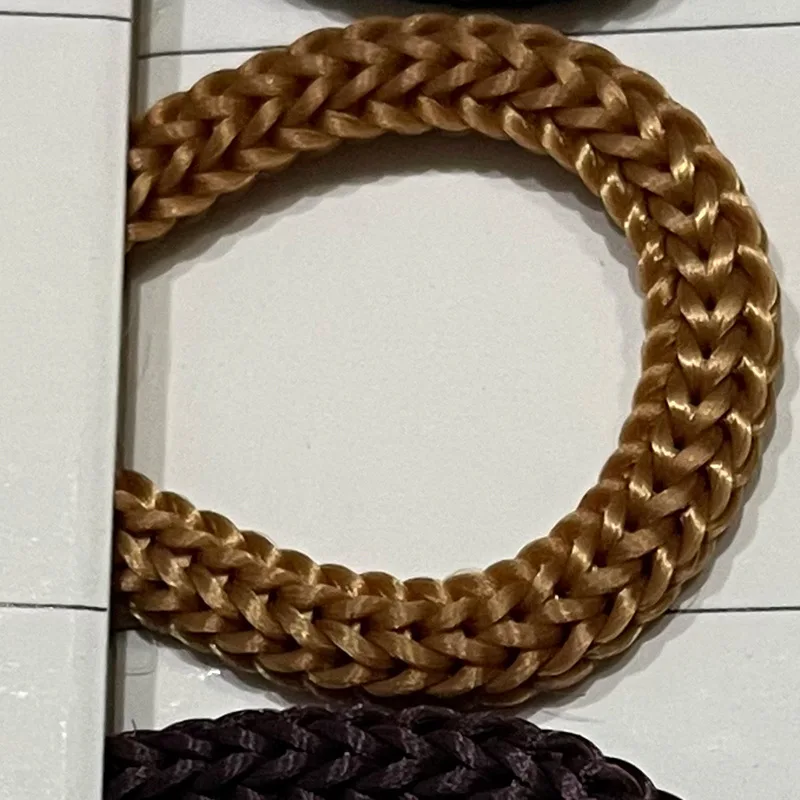 Vibrant 4mm Nylon Crochet Cord for Hand-Woven Macrame and Bracelets – Multiple Length Options
