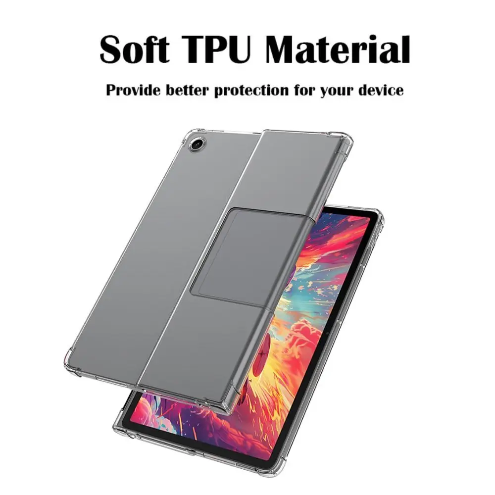 Ultrathin Clear Back Shockproof Tablet Protective Case, 11 Inch