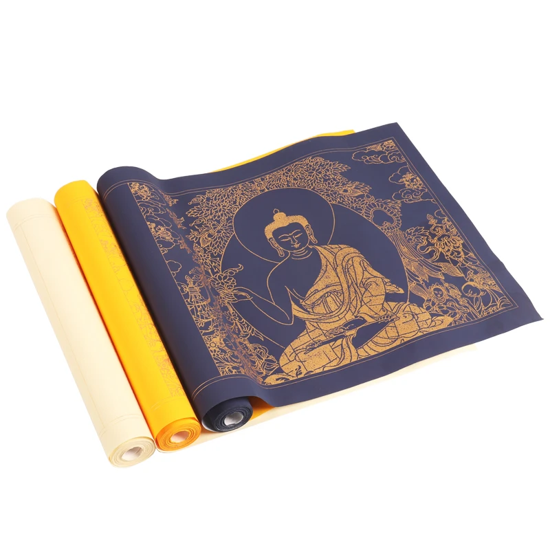 

Tao Te Ching Copy Scriptures Pastel Rice Paper Small Regular Script Writing Half Ripe Xuan Paper Diamond Sutra Copy Grid Papier