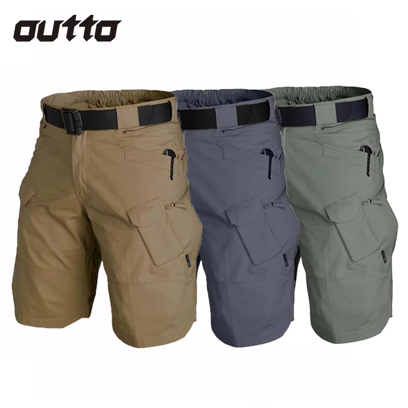 

Tactical Shorts Men Quick Dry Multi-pocket Outdoor Hunting Waterproof Wear-Resistant Summer Hiking Pants Military Combat Short