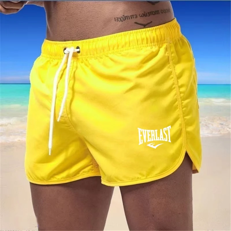 EVERLAST Men's Athletic Shorts, Quick-Drying and Breathable Mesh Fitness Shorts, Hot-Selling Men's Beach Shorts for Summer