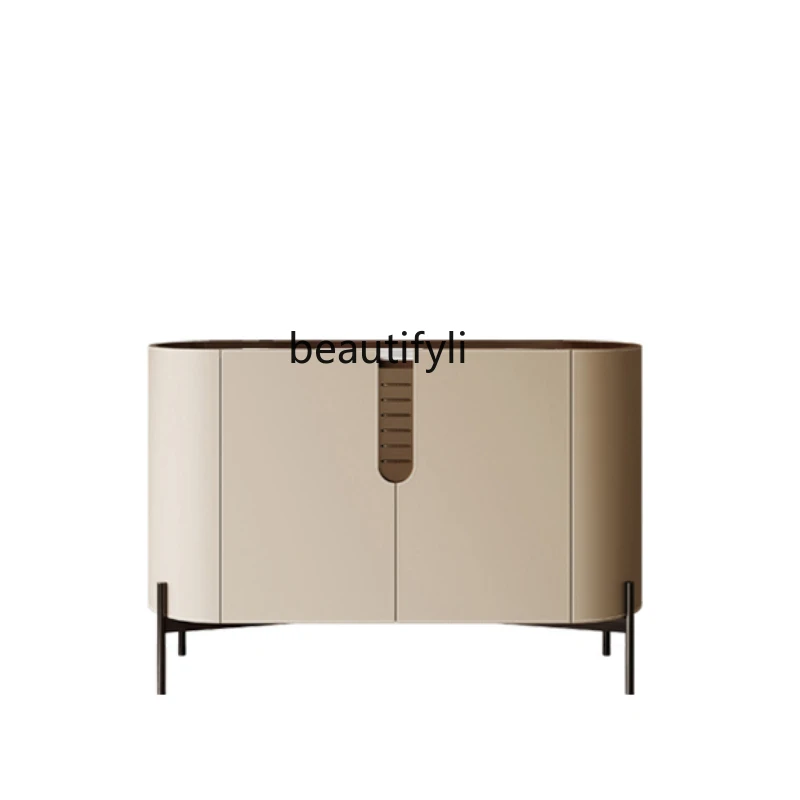 

Light Luxury Sideboard Cabinet Modern Simple Home Small Apartment Designer Creative Wall Integrated Cabinet
