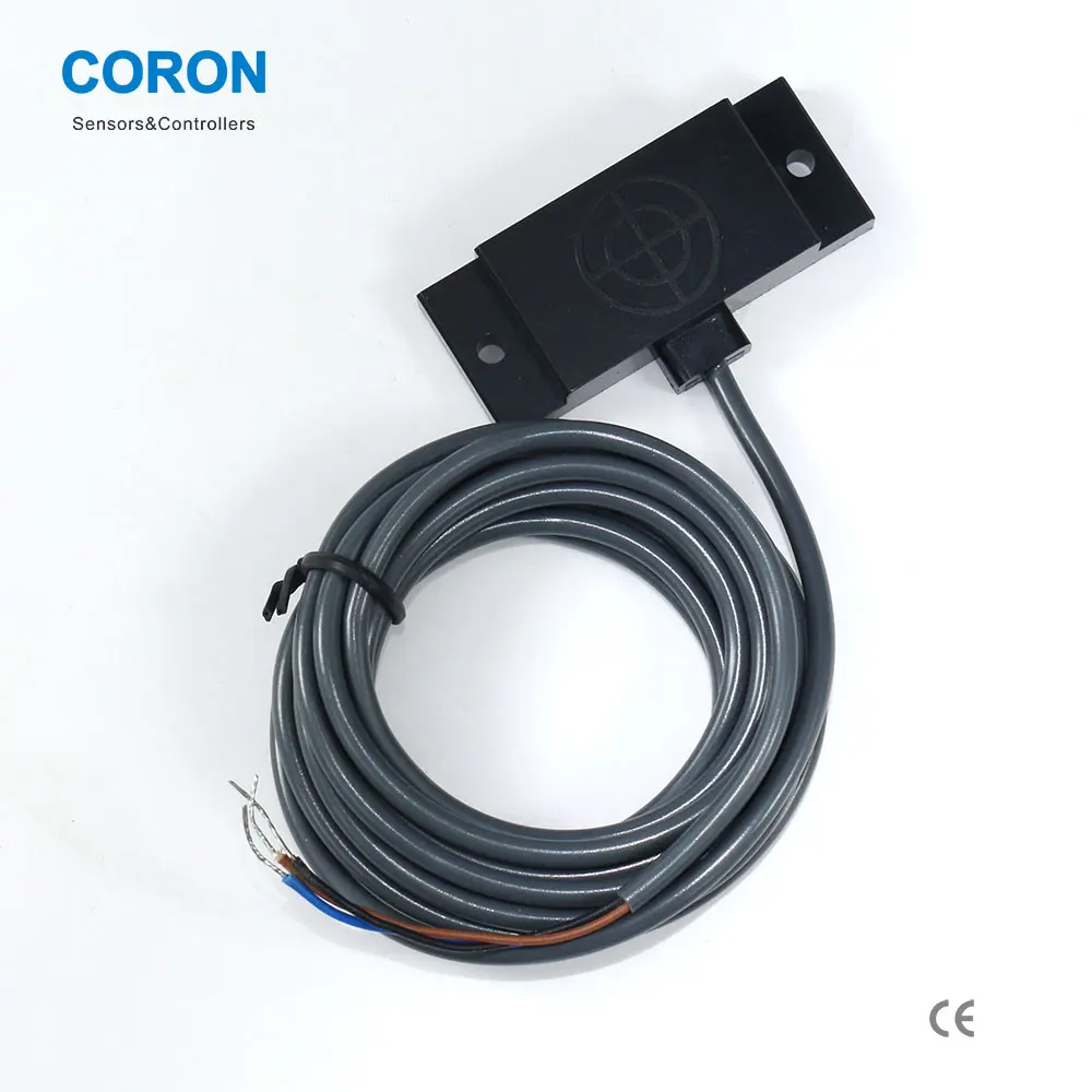 10mm 사각형 NPN 출력 상시 닫힘형 24V 정전용량식 근접 스위치 센서 (감지 거리 10mm)