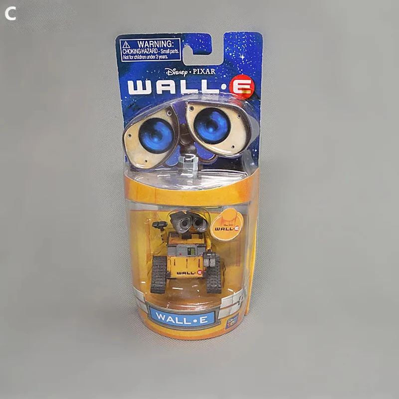 thumbnail image 1 of Figuras de acción de Disney Pixar para niños, juguetes de PVC de 5-6cm, película WALL-E, Robot Wall E Y EVE, Colección Kawaii, regalo de cumpleaños, 1 of 5