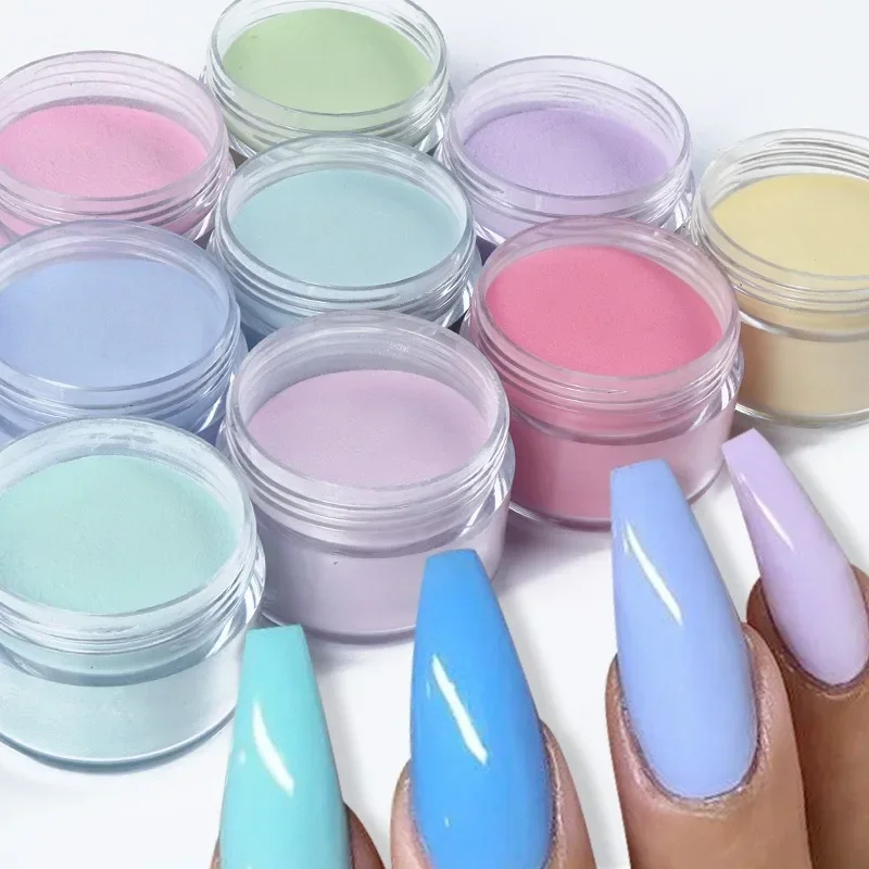 Acrylic Powder 10g/bottle 3IN1 Manicure Polymer Builder DIY nail powder manicure tools acrylic nail powder nail kit nail tools