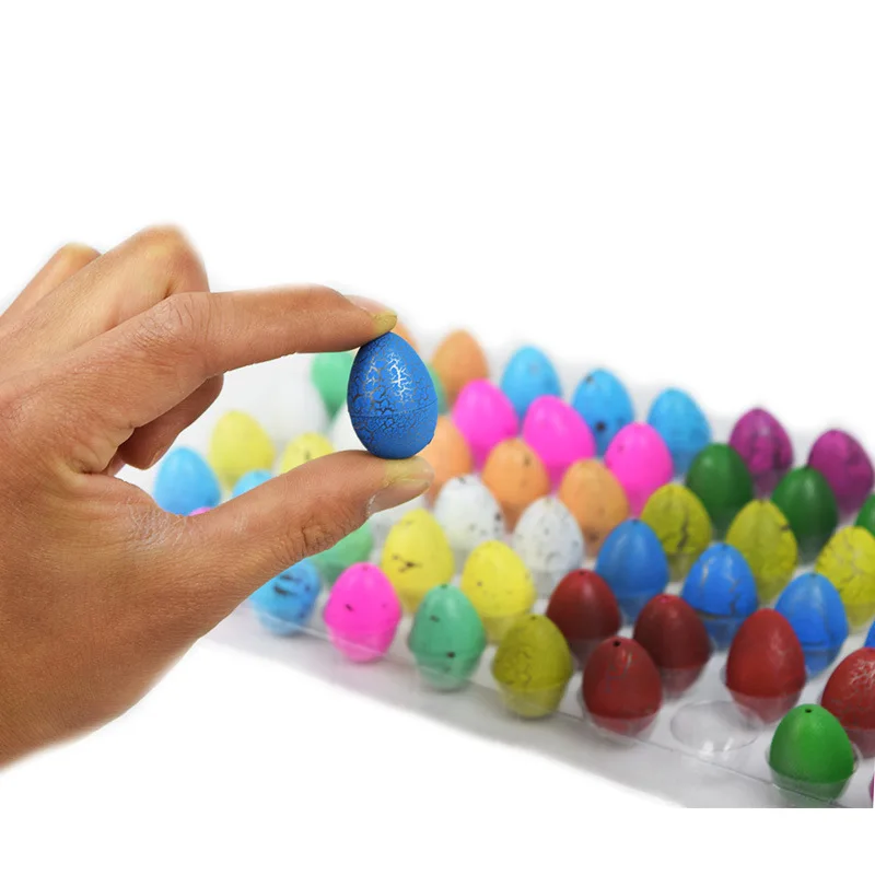 New 5/10pcs Hatching Growing Dinosaur Add Water Grow Egg Magic Animal Breeding Process Educational Teach Funny Toys for Kid |