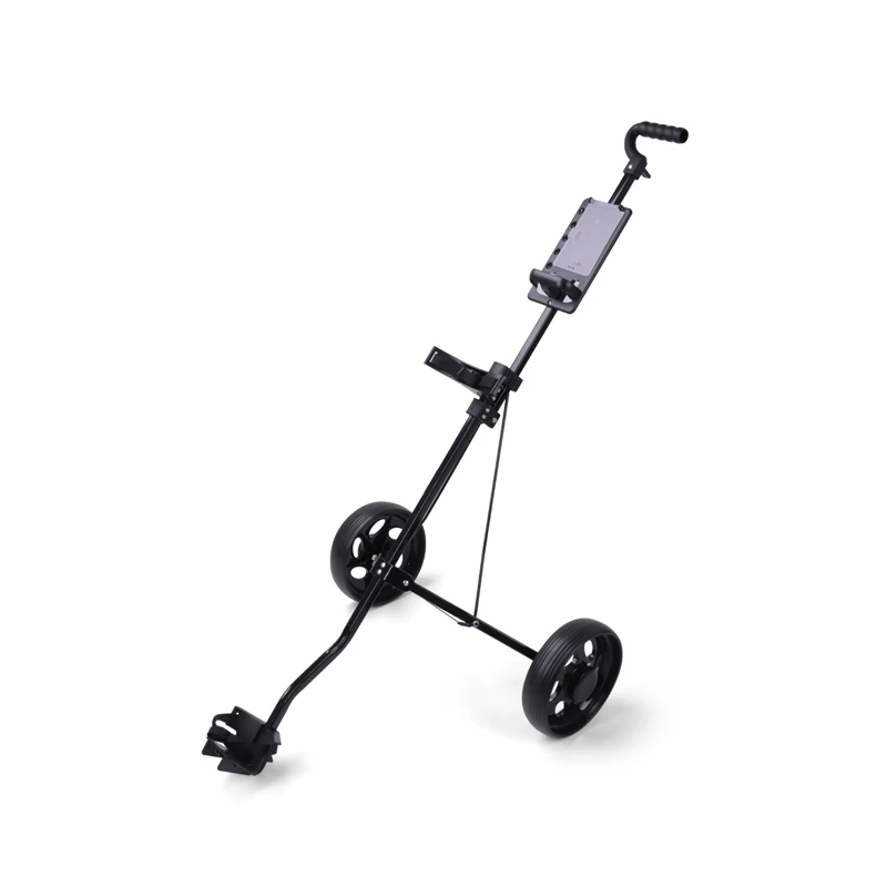 Carrello Da Golf Carrello Da Golf Regolabile Nero In Ferro Carrello Da Golf 2 Ruote Push Pull Carrello Da Golf Carrello Pieghevole In Lega Di Allumini