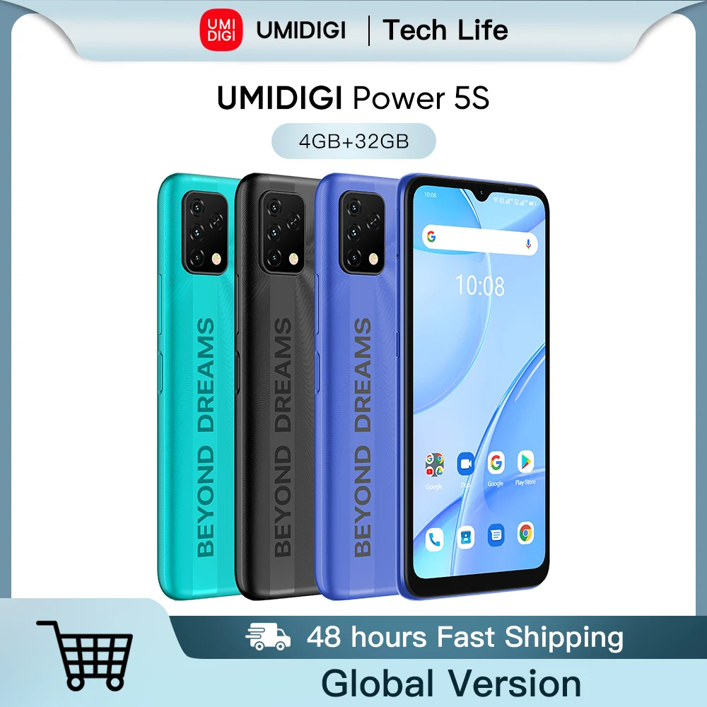 UMIDIGI Power 7 - Teléfono Celular, 4 GB 128 GB 6150 MAh Batería Desbloqueada Smartphone Con - Foto 10
