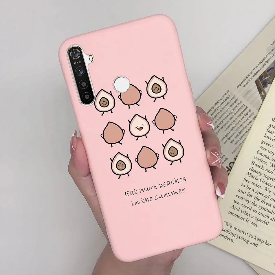 Cute Soft Matte Bumper Back Cover Phone Case