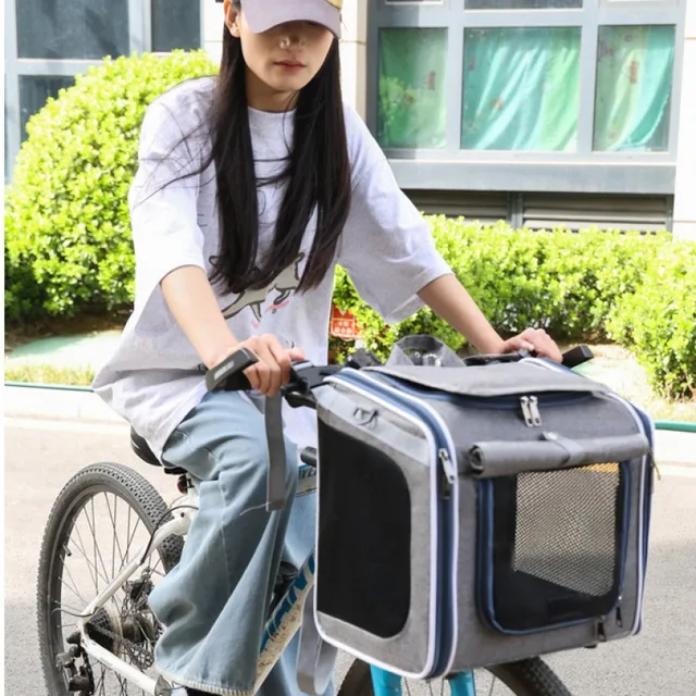 Bicycle Carrying Cat Bag Dog Bag Pet Bag Portable Backpack For Outdoor Use Suitable For Carrying Bicycles And Motorcycles 3