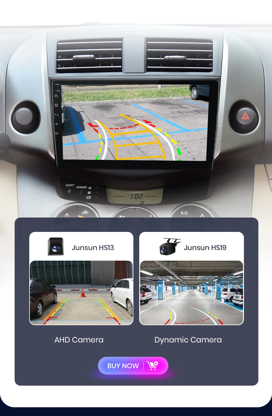 Junsun V1 Drahtlose CarPlay Android Auto Radio Für Toyota RAV4 2007 2008 2009-2011 4G Auto Intelligente Systeme 2Din Autoradio GPS – Detail 16