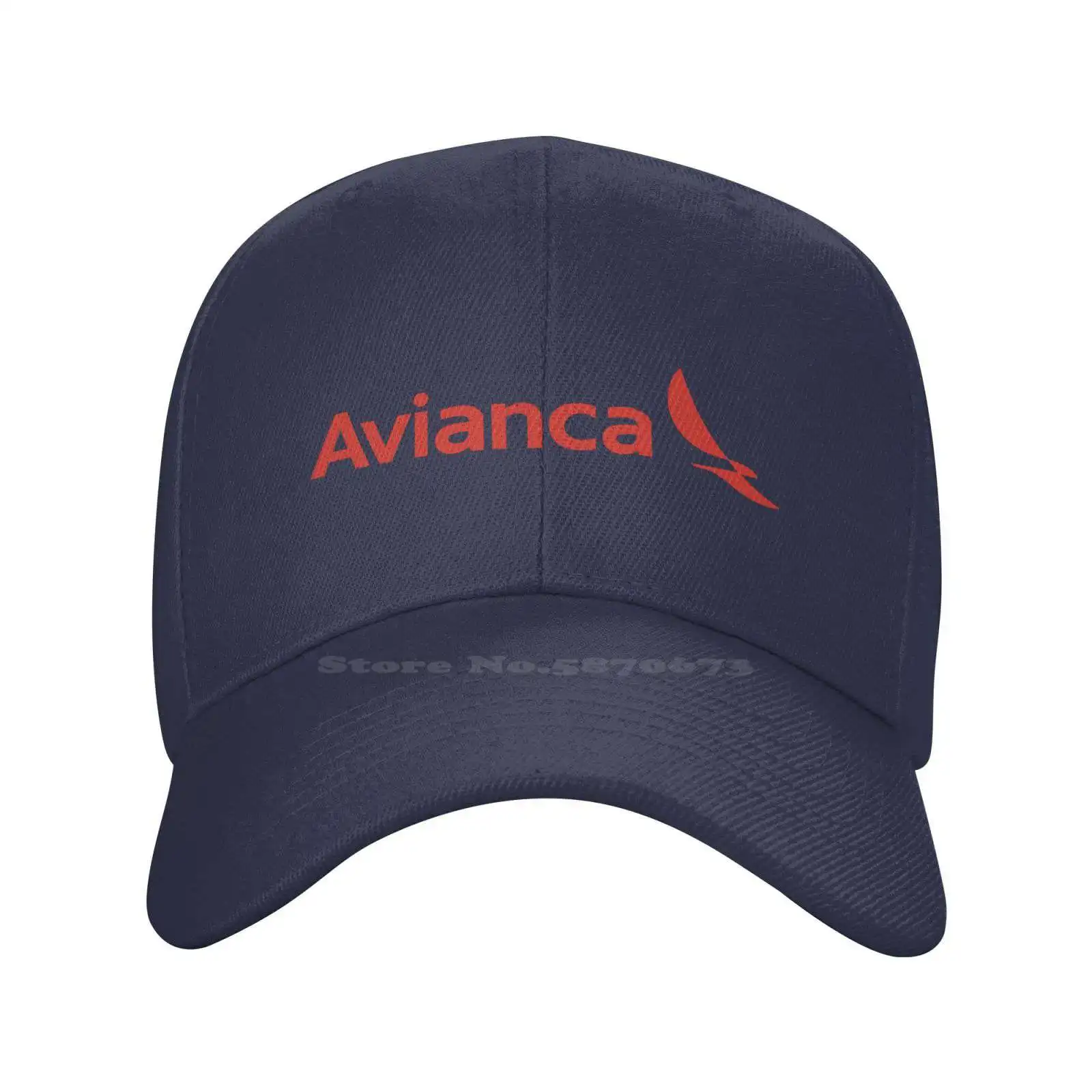 

Avianca Top Quality Logo Denim cap Baseball cap Knitted hat
