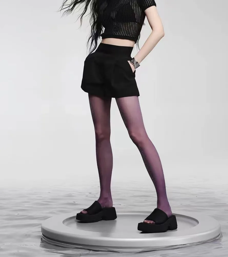 패션 플랫폼 블랙 샌들 여성 스퀘어 발가락 세련된 야외 슬리퍼 슬리퍼 2025 뉴 여름 거리 고스 슬라이드 비치 신발