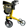 Rollator Folding Walker Portable Patient Adjustable Walker Rollator Shopping Cart Medical Outdoor Rollator Walker With Seat 5