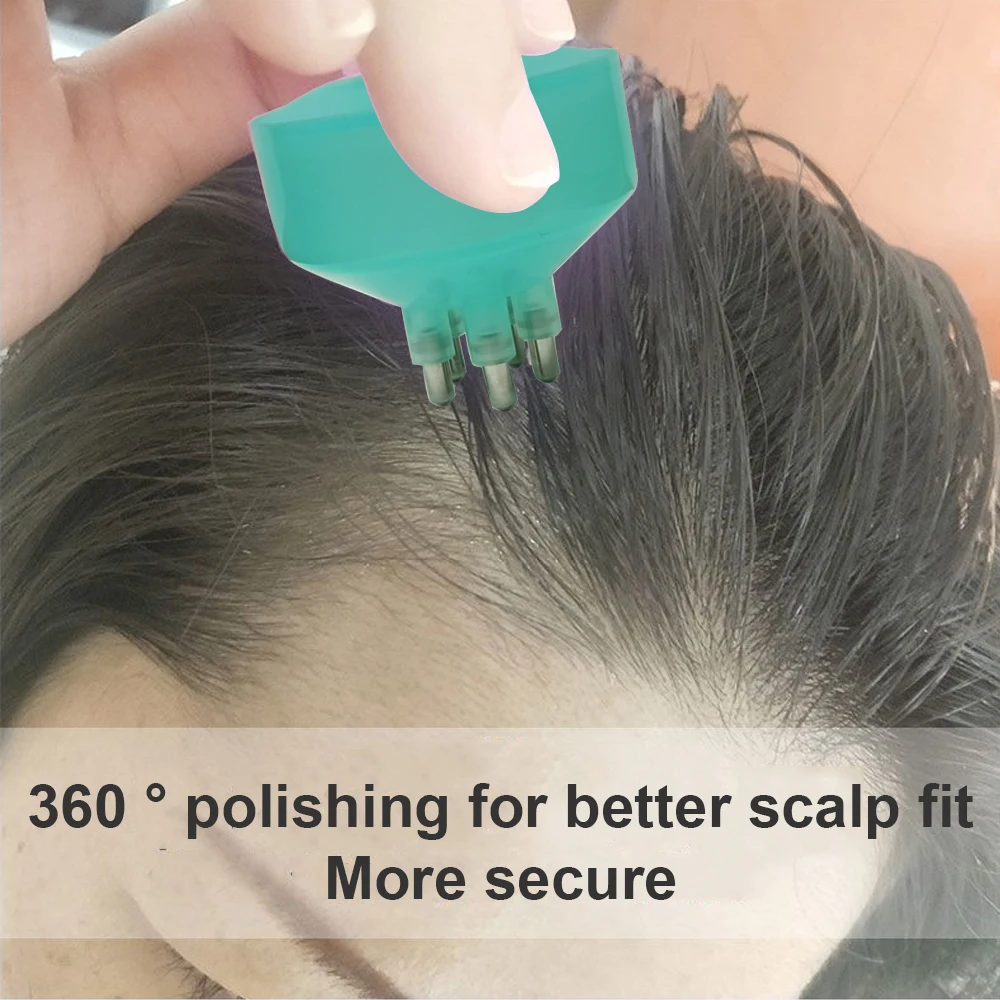 ZHANGGUANG 101 Apply Medicine Liquid Apparatus Comb 10ml Apply Medicine Apparatus Easy Operate zhanguang 101 Tonic Applicators hair medicine applicator