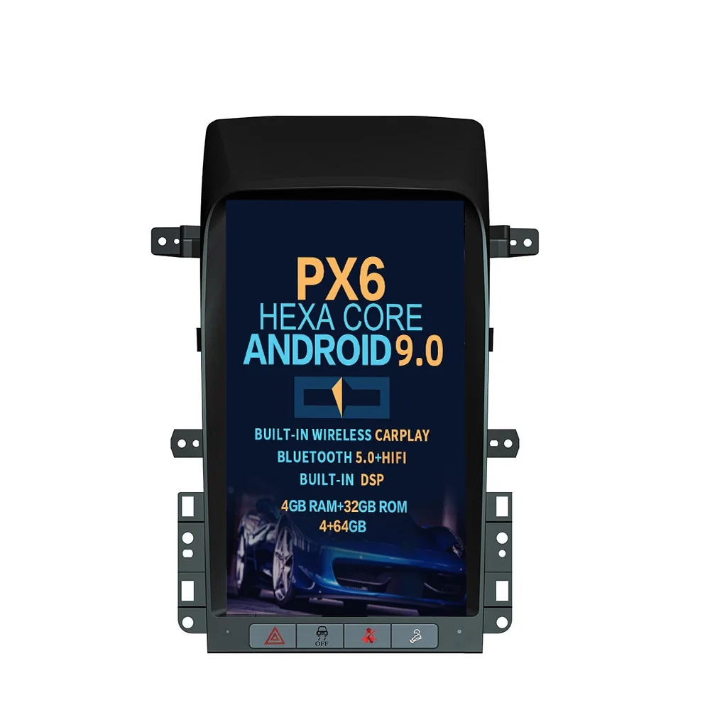 

Автомобильный мультимедийный радиоплеер в стиле Тесла на Android с GPS-навигацией для Chevrolet Captiva 2008-2012