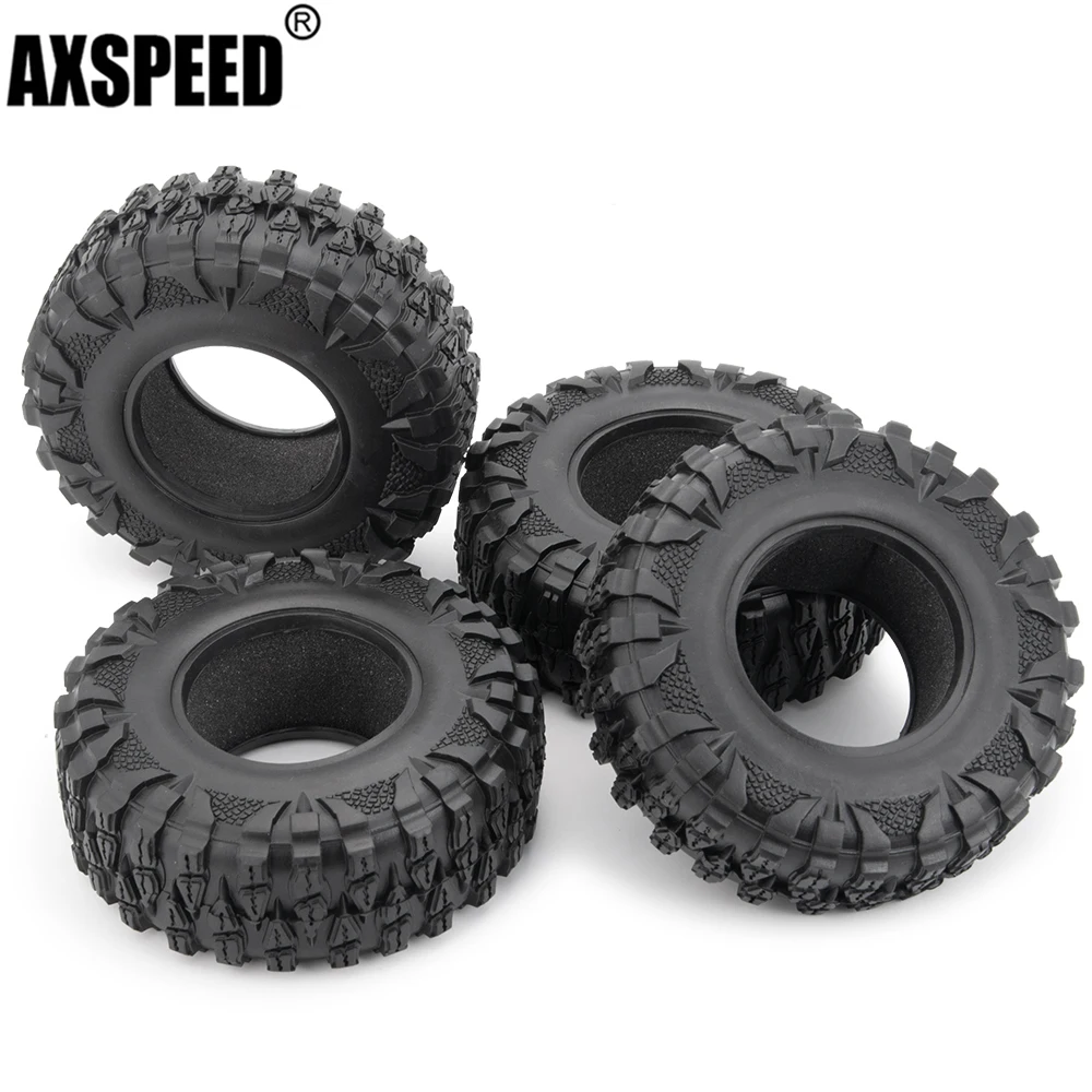 

AXSPEED 2.2 inch Rubber Wheel Tyre for 1/10 RC Crawler Car Axial SCX10 90046 RR10 Wraith 90018 90048 TRX4 TRX6 D90 Upgrade Parts