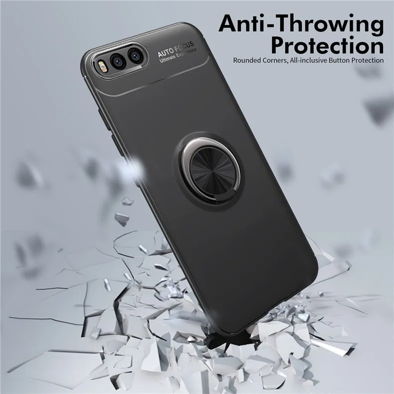 For Xiaomi MI 6 Case For Xiaomi 6 MI 9 SE With finger ring Magnetism Holder Phone Back Cover For Xiaomi mi6 Coque 5.15 inch cool iphone se cases