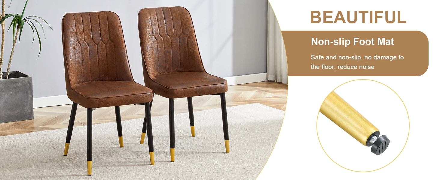 Wood Dining Table Set for 4