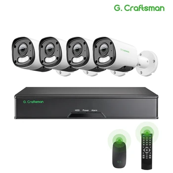 G.Craftsman XMeye, 6MP, POE, CCTV Security Kit, SONY Sensor, Onvif, Video Surveillance System for Home & Business 1