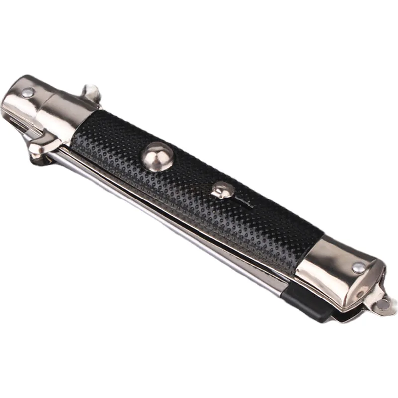Hair Comb Folding Spring American Oil Head Portable Travel Large Back Head Butterfly Pocket Automatic Jump