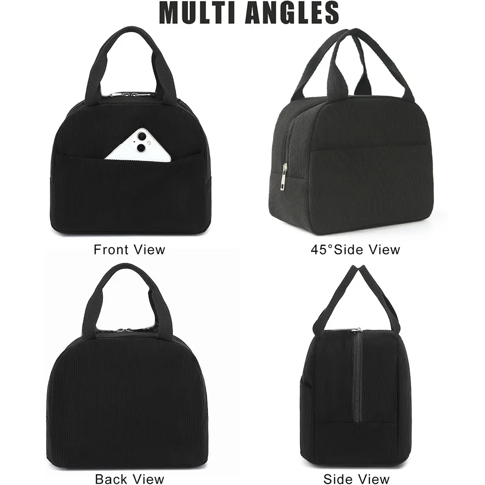 Insulated Stylish Lunch Bag for Adults - Ideal for Work, Picnics, Beach, or Travel