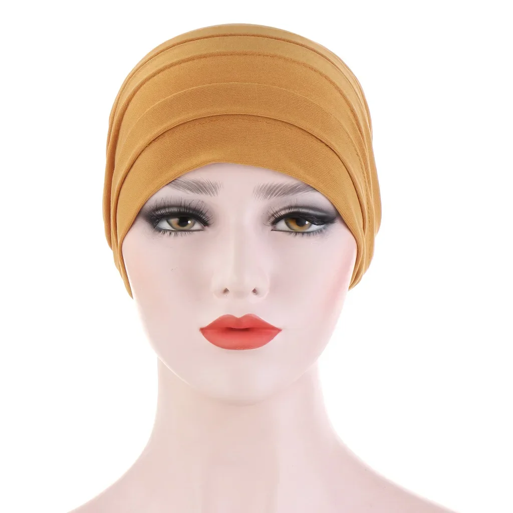 Turbante Di Cotone Per Donna - Cappello Chemio Elegante